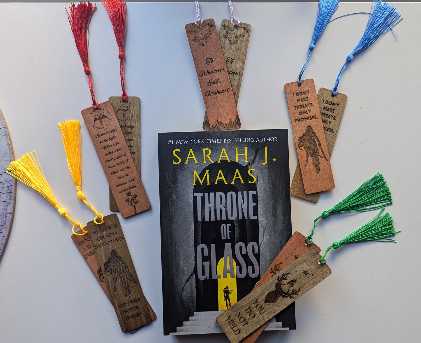 Throne of Glass Bookmark | 3cm x 12 cm