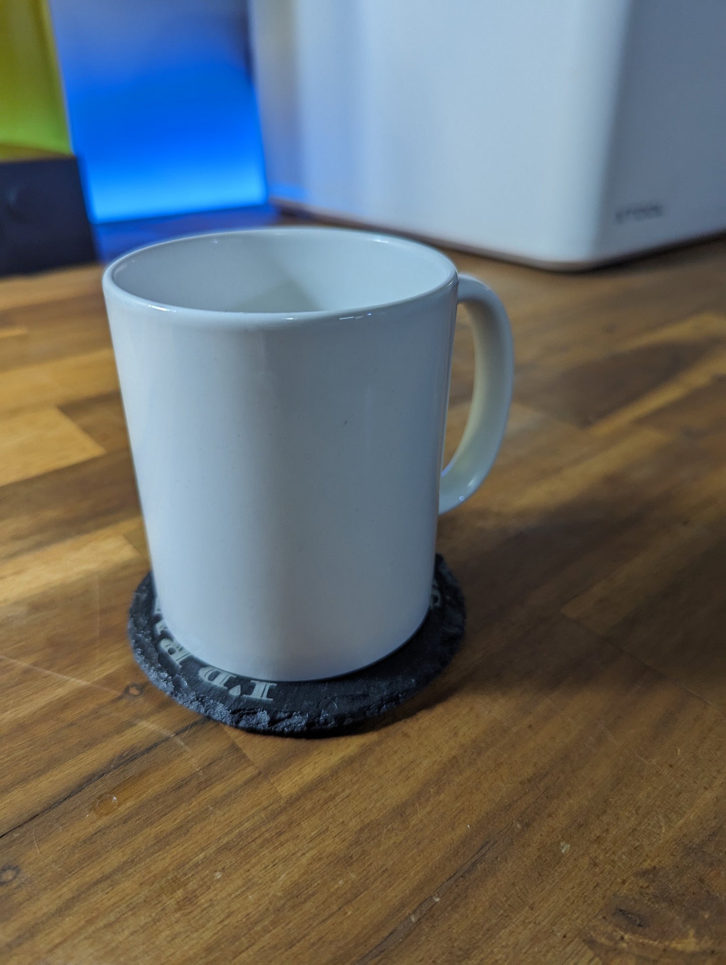 Tent Camping Slate Coasters – Set of 4 | Engraved Camping Scene Coasters